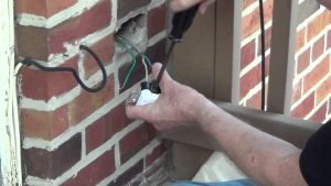 How to Run Wire From Inside to Outside