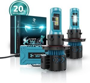 Glowteck LED Headlight Bulbs Conversion Kit 