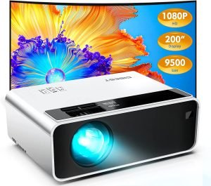 Best for outdoors: CiBest 7500L Mini Projector