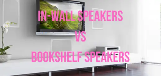 in-wall vs bookshelf speakers