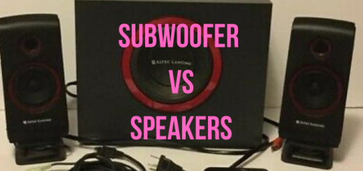 subwoofer vs speaker