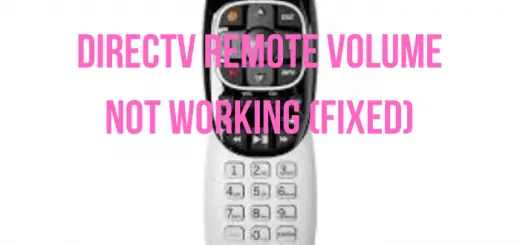 directv remote volume not working