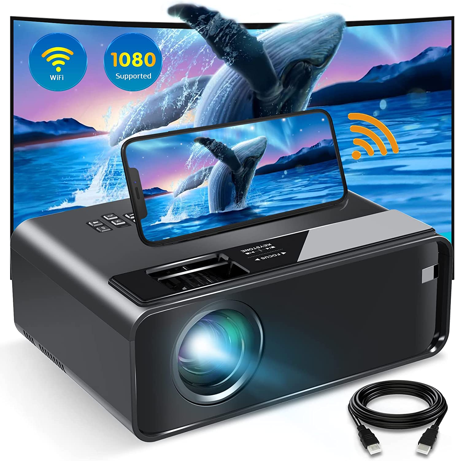 Best for budget: ELEPHAS W13 2022 Projector
